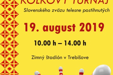 2. ročník Kolkového turnaja Slovenského zväzu telesne postihnutých