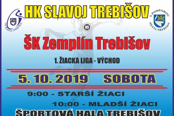 Hádzaná: HK Slavoj Trebišov - ŠK Zemplín Trebišov