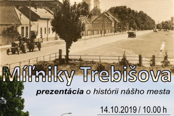 Míľniky Trebišova/ prezentácia pre seniorov