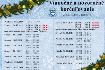 Vianočné a novoročné korčuľovanie