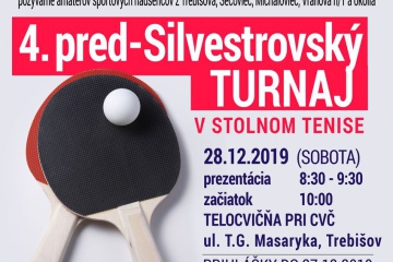 pred-Silvestrovský turnaj v stolnom tenise