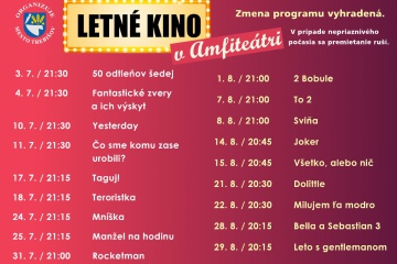 LETNÉ KINO 2020