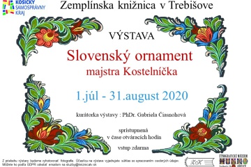 Slovenský ornament majstra Kostelníčka