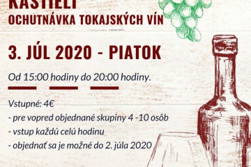 Zaži Tokaj v kaštieli