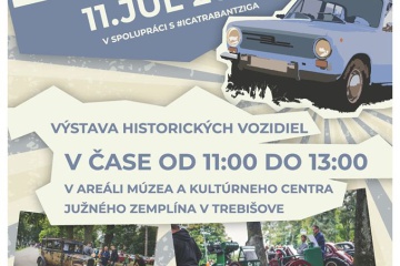 Výstava historických vozidiel v Trebišove