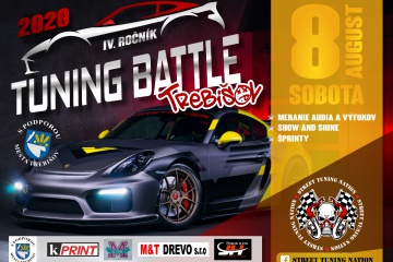 4. ročník Tuning Battle 2020 Trebišov