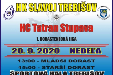 Hádzanársky zápas 1. dorasteneckej ligy: HK Slavoj Trebišov - HC Tatran Stupava