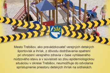 Vstup na detské ihriská v meste je zakázaný
