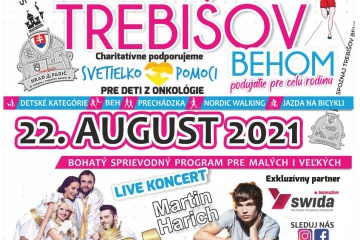 SPOZNAJ TREBIŠOV BEHOM - Charity Run 2021