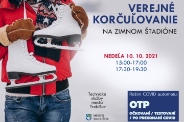 Korčuľovanie pre verejnosť - 10. október 2021