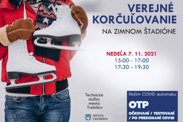 Korčuľovanie pre verejnosť - 7. novembra