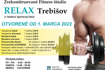 Otvorené zrekonštruované fitness centrum v športovej hale