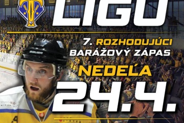 HOKEJ: 7. (rozhodujúci) barážový zápas o postup do 1. ligy