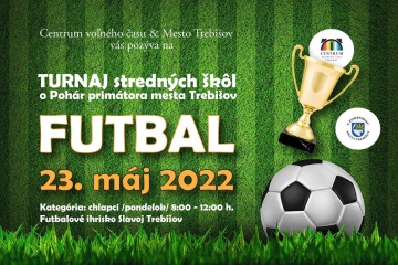 Futbalový turnaj stredných škôl na ihrisku FŠ Slavoj Trebišov