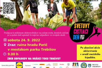 Upracme si hrádzu Trnávky v Trebišove