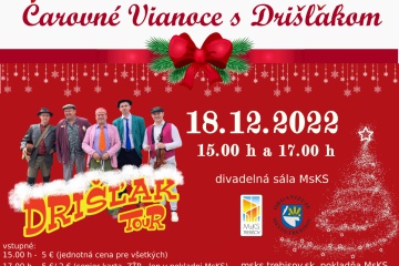 ČAROVNÉ VIANOCE S DRIŠĽAKOM