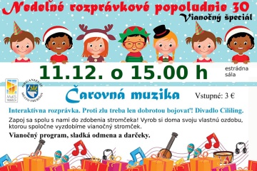 Vianočný špeciál pre deti - rozprávkové popoludnie