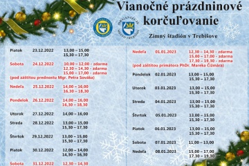 Vianočné prázdninové korčuľovanie