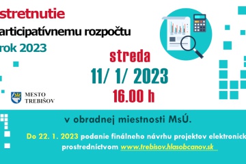 Tretie stretnutie k PR 2023 bude stredu 11. januára 2023