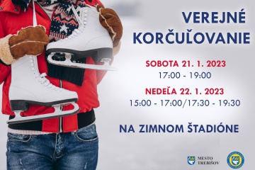 Verejné korčuľovanie 21. - 22. január 2023