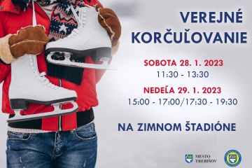 Verejné korčuľovanie 28. - 29. január 2023