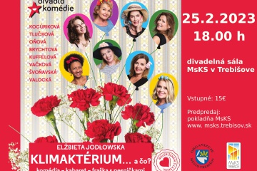 KLIMAKTÉRIUM... a čo? - divadelné predstavenie pre ženy