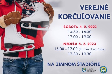 Verejné korčuľovanie 4. a 5. február 2023