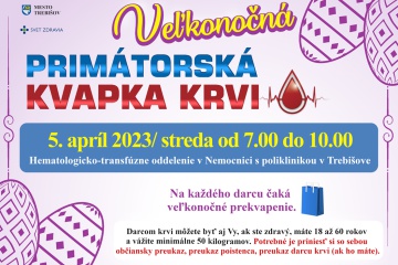 Veľkonočná primátorská kvapka krvi