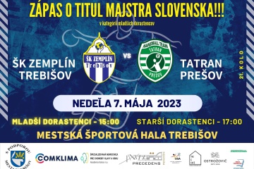 Zápas o titul majstra Slovenska v hádzanej - kat. mladší dorast
