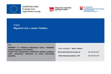 Migračné vlny v meste Trebišov