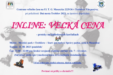 Inline Veľká a Malá cena - preteky na kolieskových korčuliach