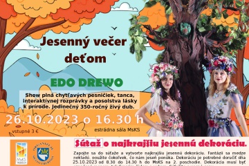 Jesenný večer deťom - EDO DREWO