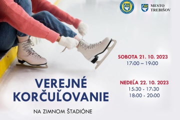 Verejné korčuľovanie 21. a 22. október 2023