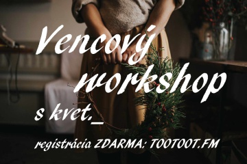 Vencový WORKSHOP s kvet._