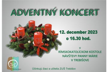 Adventný koncert ZUŠ