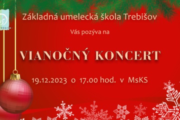 Vianočný koncert ZUŠ