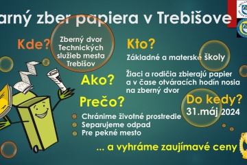 Zber papiera na školách