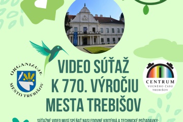 Video súťaž k 770. výročiu mesta Trebišov