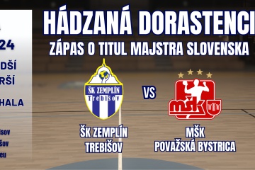 Hádzaná dorastenci - zápas o titul MS
