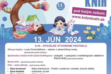 Festival kníh pod holým nebom