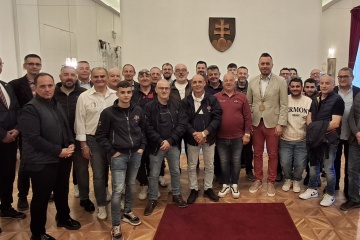 Delegácia zo Sardínie na návšteve mesta Trebišov