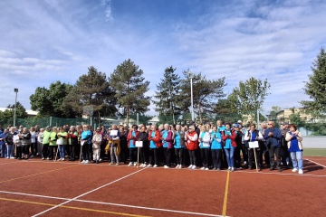Mestské športové hry seniorov v Trebišove