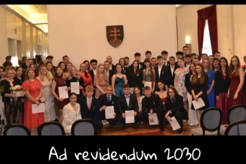 Slávnostné odovzdávanie maturitných vysvedčení abiturientom Gymnázia v Trebišove