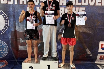 Kickboxerská trebišovská nádej Matúš Eštok získal bronz na majstrovstvách Slovenska