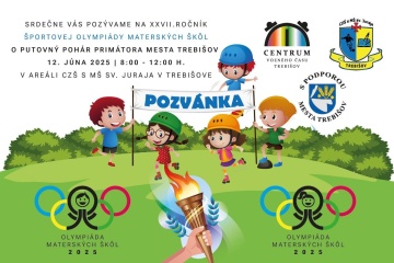 27. ročník športovej olympiády MŠ o putovný pohár primátora mesta Trebišov