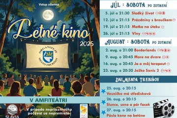 Magické letné večery pod hviezdami na amfiteátri