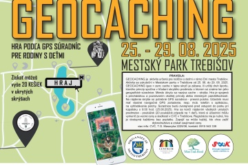 Geocaching - zažite dobrodružstvo v našom parku