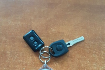 Kľúč od osobného motorového vozidla zn. SEAT