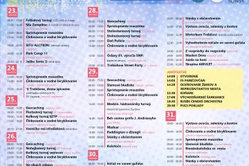 Dni mesta Trebišov 2025