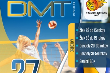 DMT 2025 - Športový turnaj v plážovom volejbale